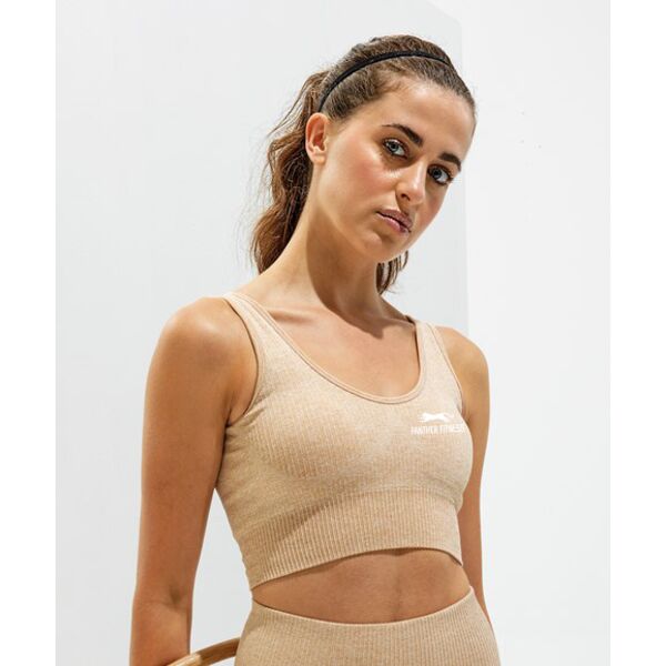 Ribbed Seamless 3D Fit Multi-Sport Bra Thumbnail