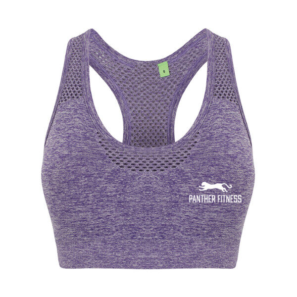 Panther Fitness - Ladies Seamless Sports Bra  Thumbnail