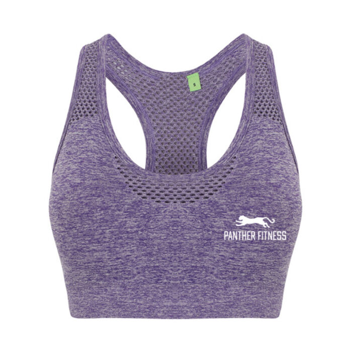 Panther Fitness - Ladies Seamless Sports Bra  Thumbnail