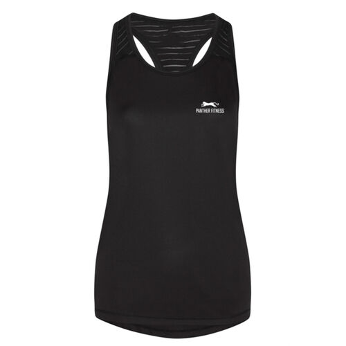 Panther Fitness - Cool Girlie Smooth Workout Vest  Thumbnail