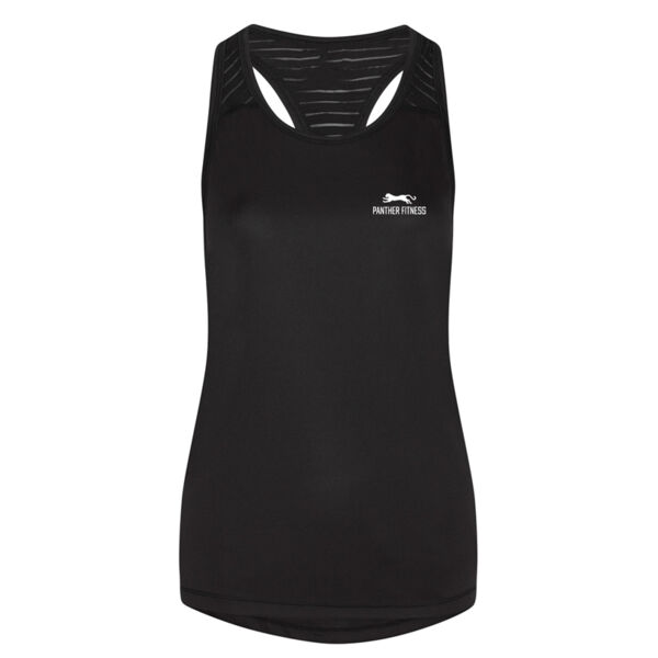 Panther Fitness - Cool Girlie Smooth Workout Vest  Thumbnail