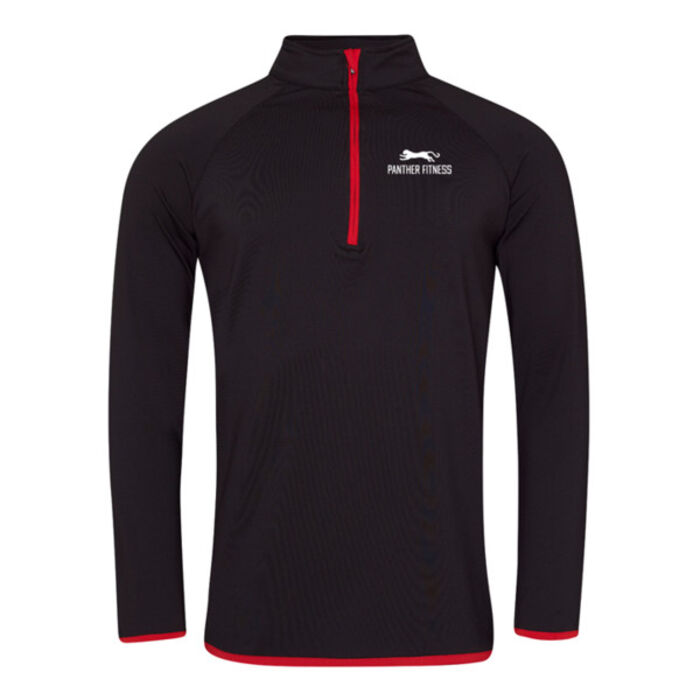Panther Fitness - Cool Half Zip Sweat Top Thumbnail
