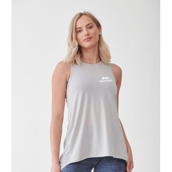 Panther Fitness  - Ladies Open Back Vest Thumbnail